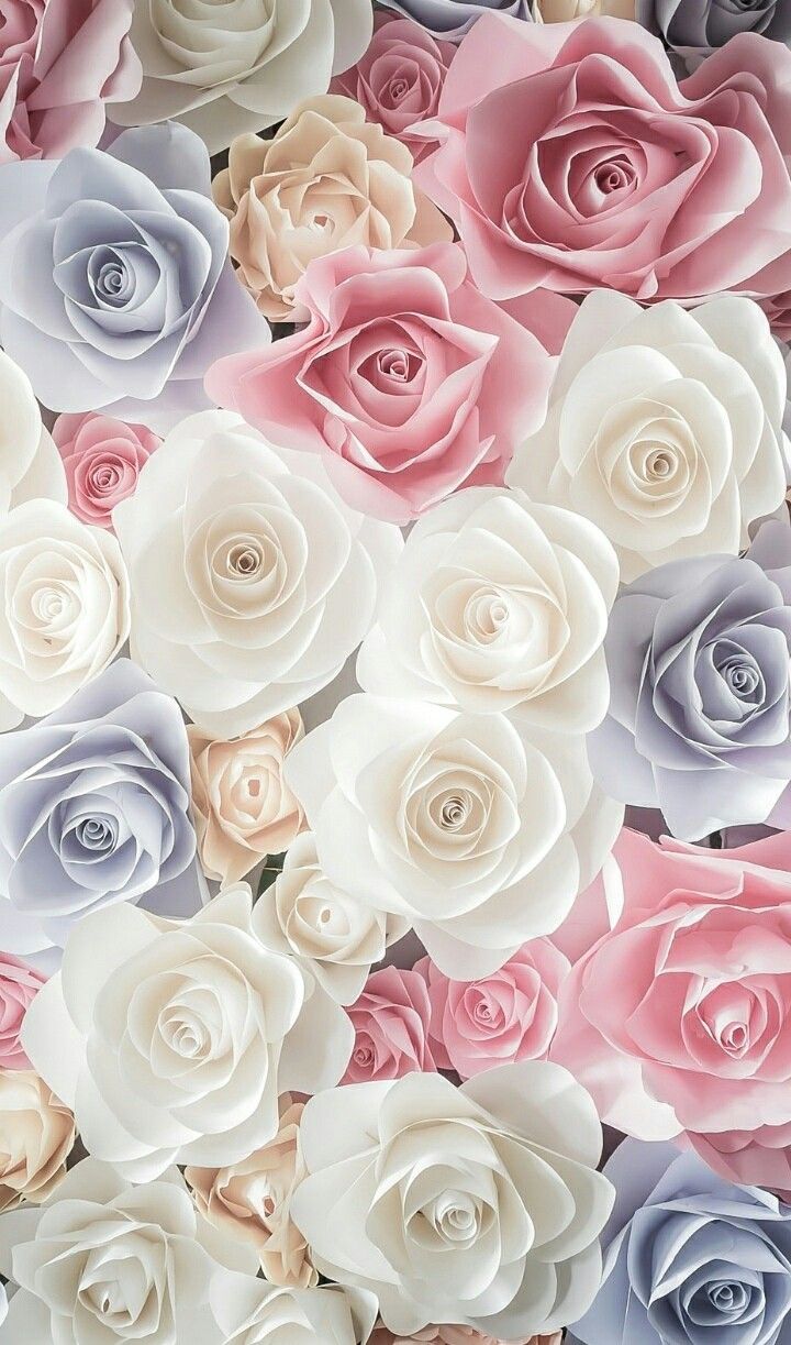 Bambina cartoon con fiori rosa, 852x1608 Full HD Verticale, iPhone