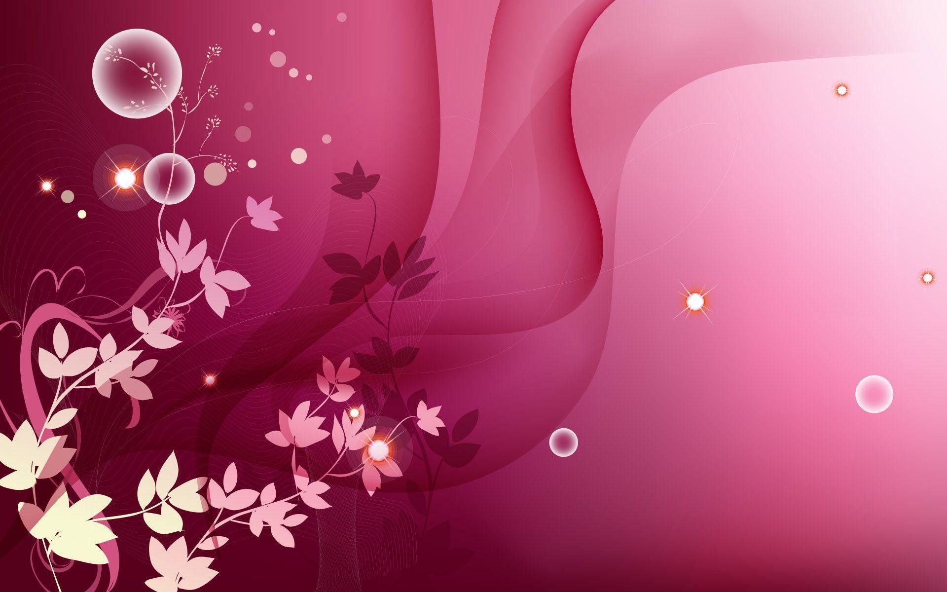 Fiori astratti rosa, 1920x1200 WUXGA, PC Desktop