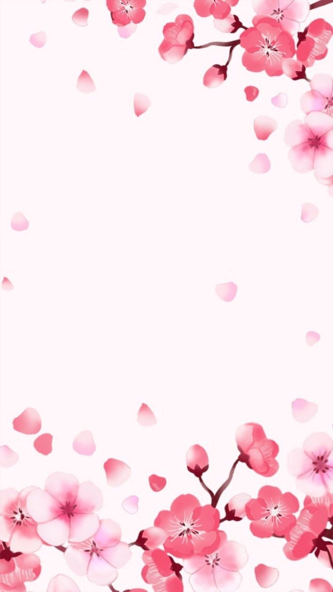 Fiori di ciliegio rosa, 1080x1920 Full HD Verticale, iPhone
