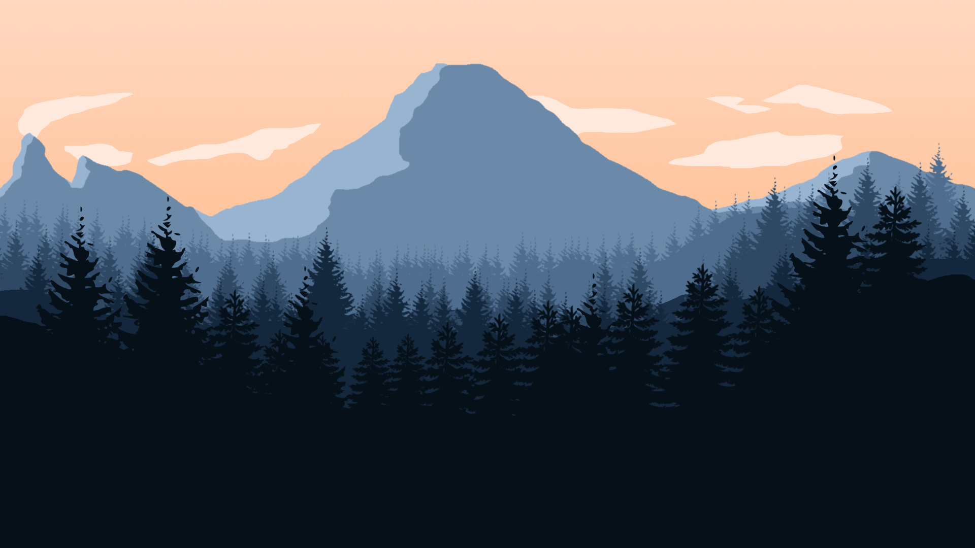 Firewatch montagna e foresta, 1920x1080 Full HD, Desktop
