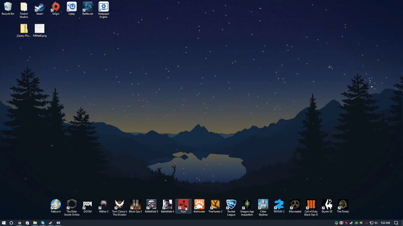 Firewatch paesaggio montano verde viola, 2560x1440 QHD, Laptop