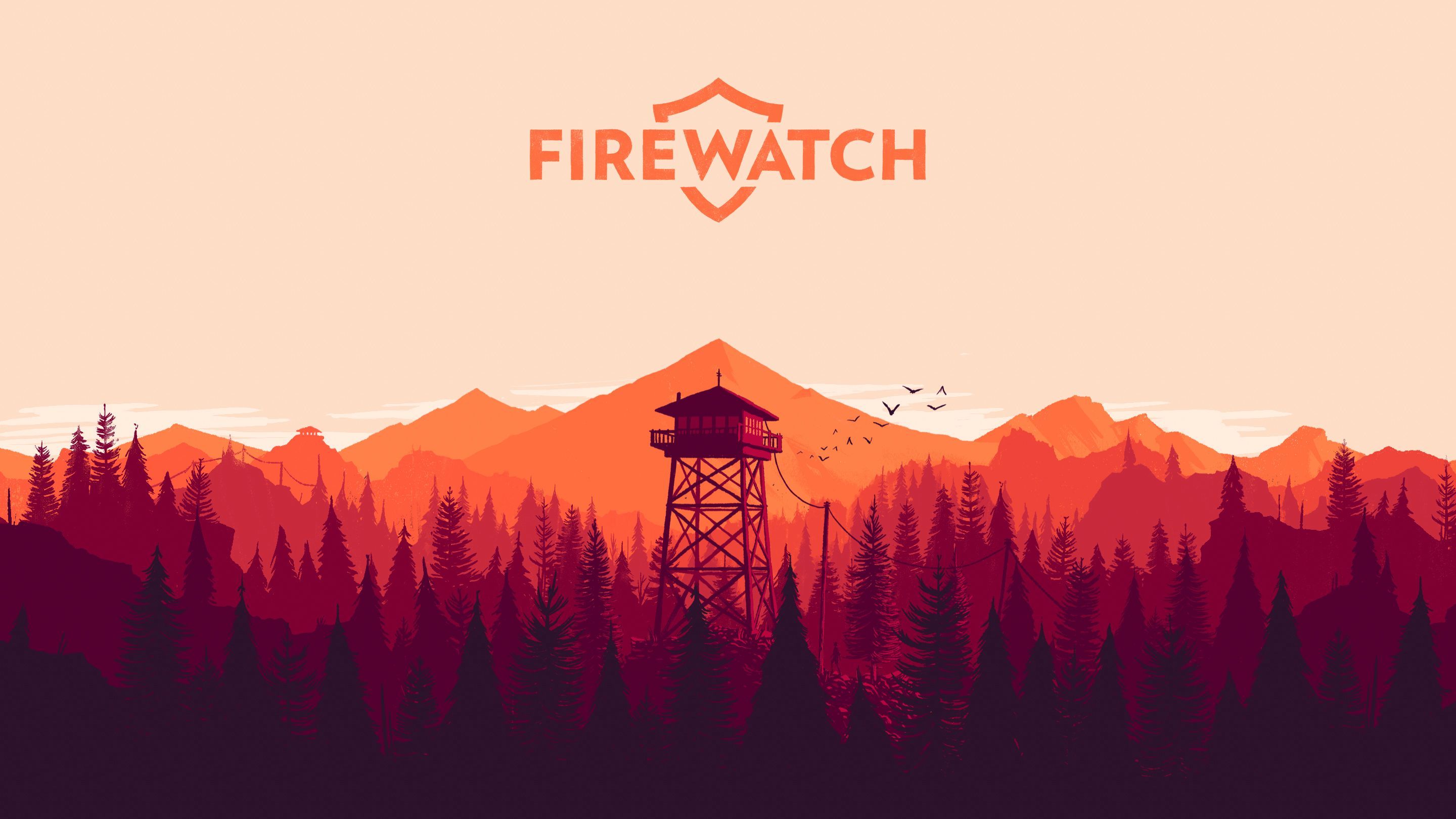 Torre avvistamento Firewatch montagne, 2880x1620 2K, Monitor Gaming