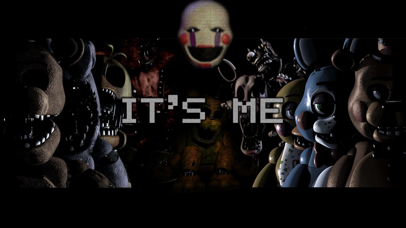 Five Nights at Freddy's animatronici, 1366x768 HD, PC Desktop