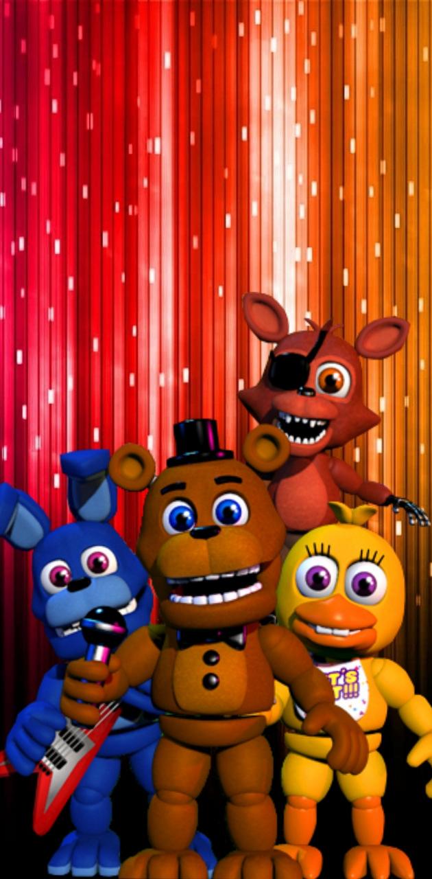 Personaggi Five Nights at Freddy's, 630x1280 Verticale, POCO