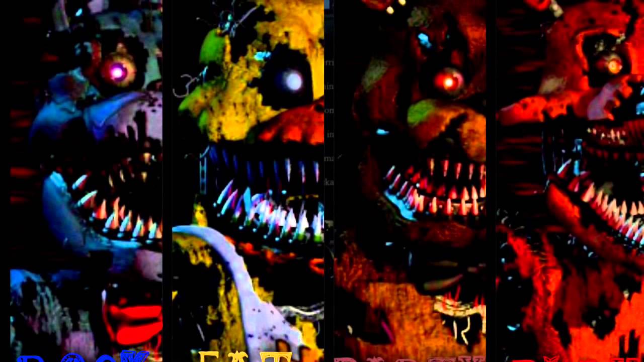 Animatroni Five Nights at Freddy's, 1280x720 720p, Laptop