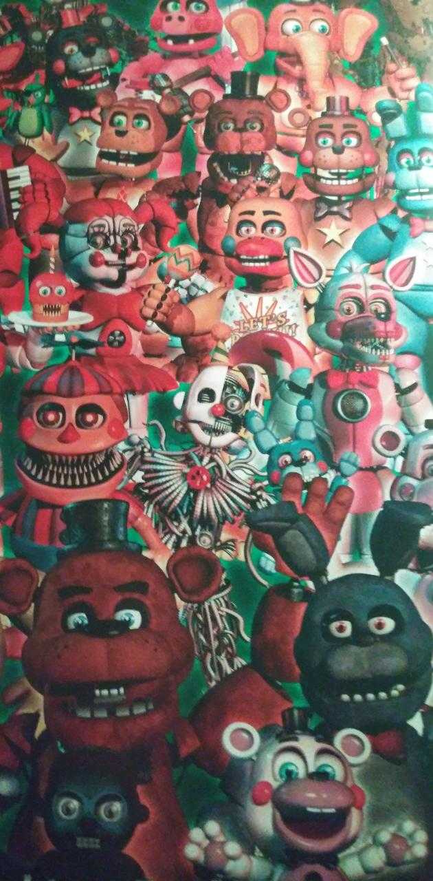 Personaggi animatronici Five Nights at Freddy's, 630x1280 Verticale, Android