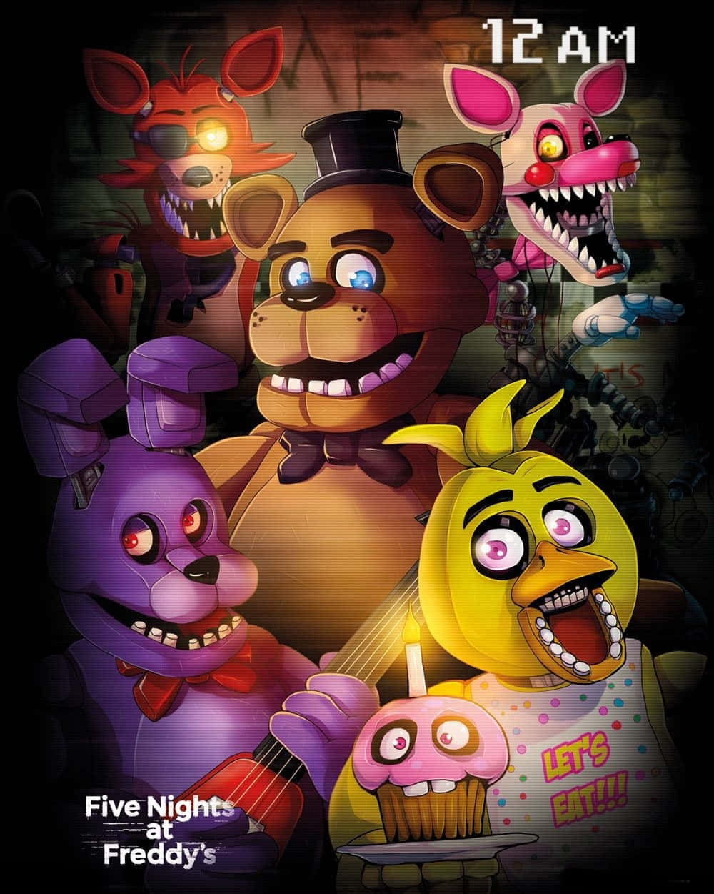 Five Nights at Freddy's personaggi, 1000x1251 Full HD Verticale, Smartphone