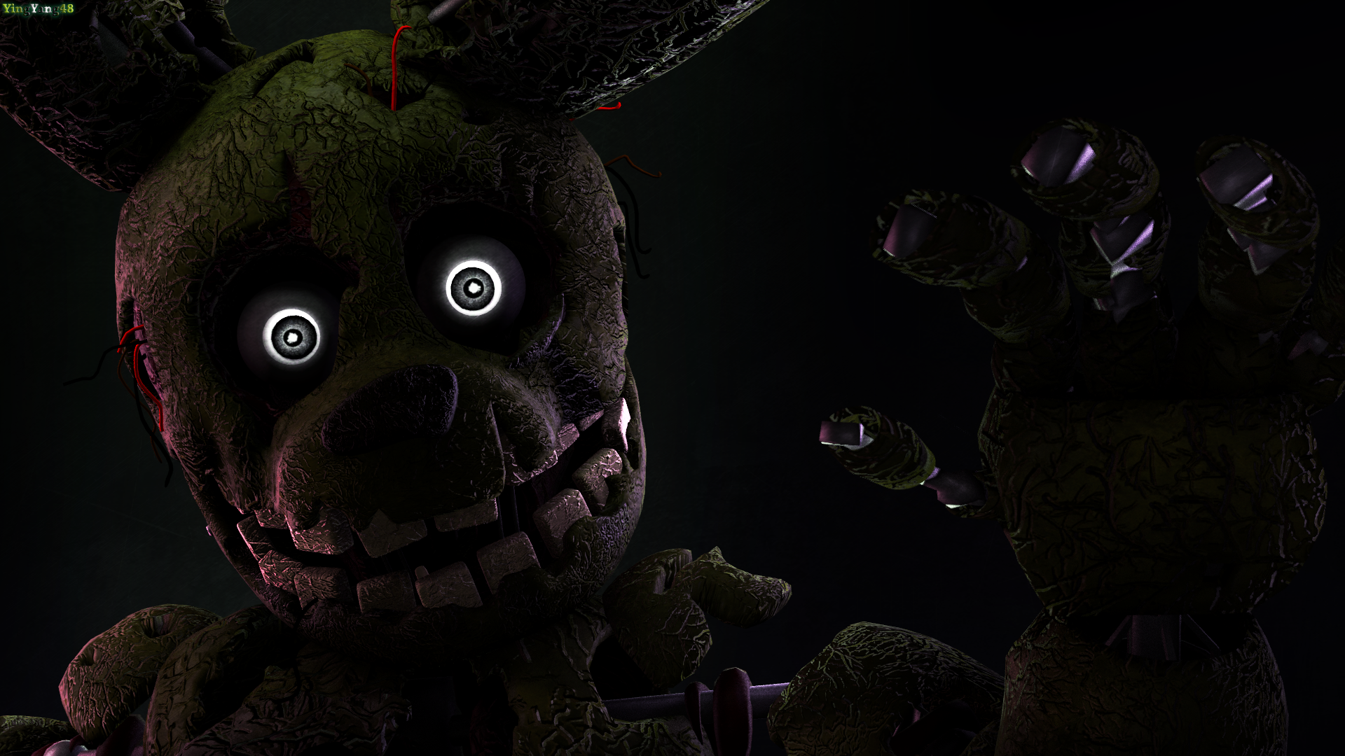 Springtrap Five Nights at Freddy's, 1920x1080 1080p, Laptop