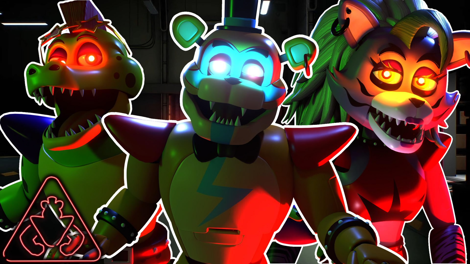 Five Nights at Freddy's animatronics, 1920x1080 1080p, Desktop