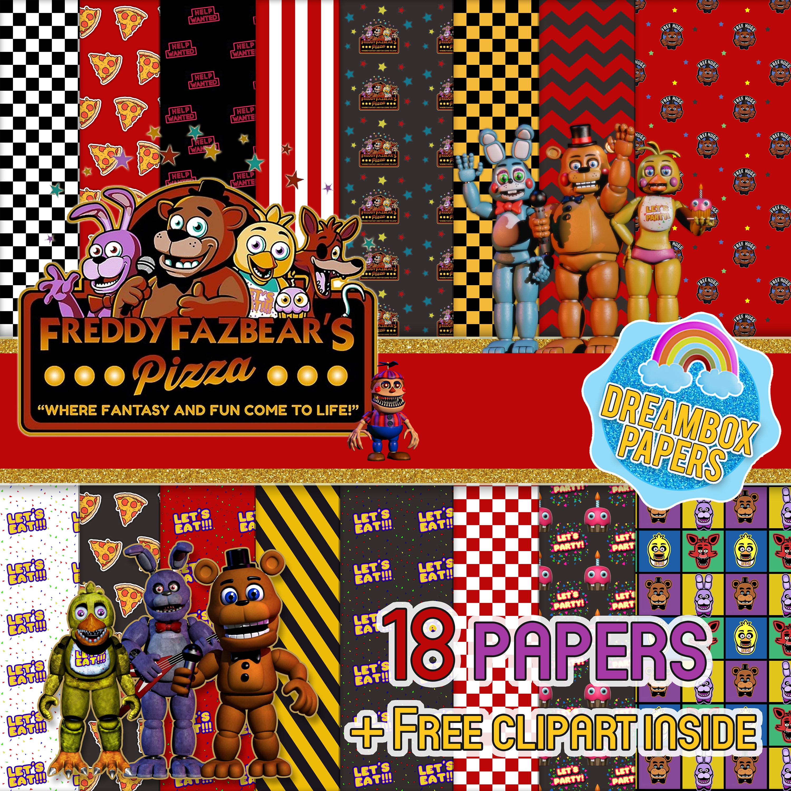 Freddy Fazbear's Pizza carta digitale, 3000x3000 2K, PC
