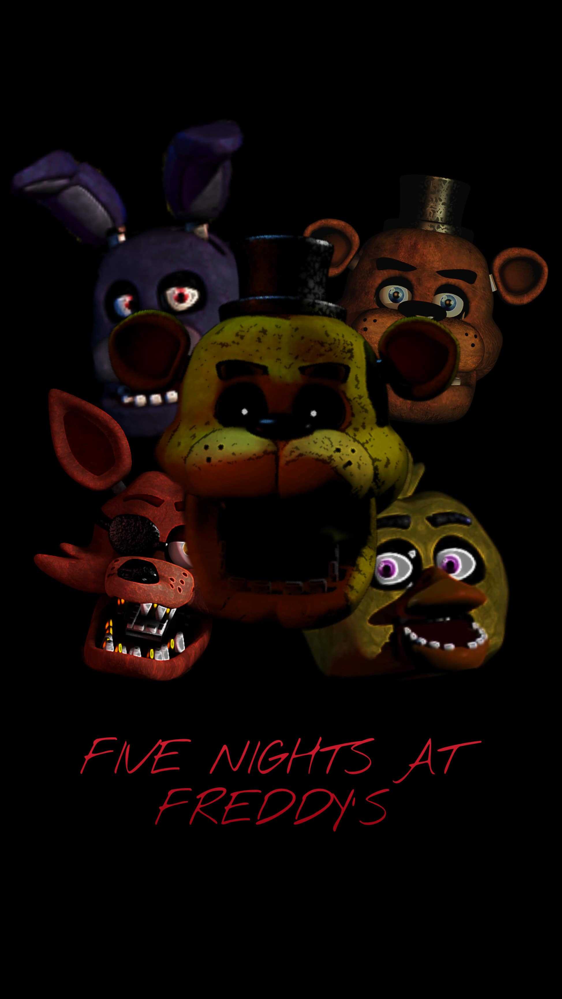 Personaggi Five Nights at Freddy's, 1947x3460 Full HD Verticale, Realme