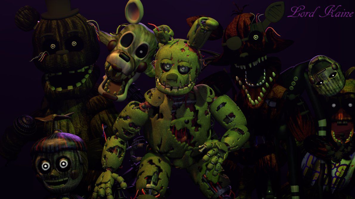 Animatronics Five Nights at Freddy's, 1191x670 HD, PC