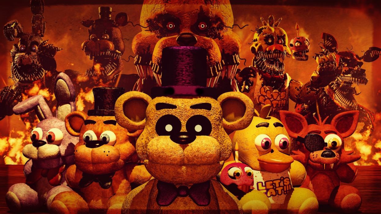Personaggi Five Nights at Freddy's, 1245x700 HD, Laptop