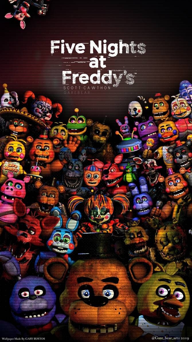 Personaggi Five Nights at Freddy's, 670x1192 Full HD Verticale, Smartphone