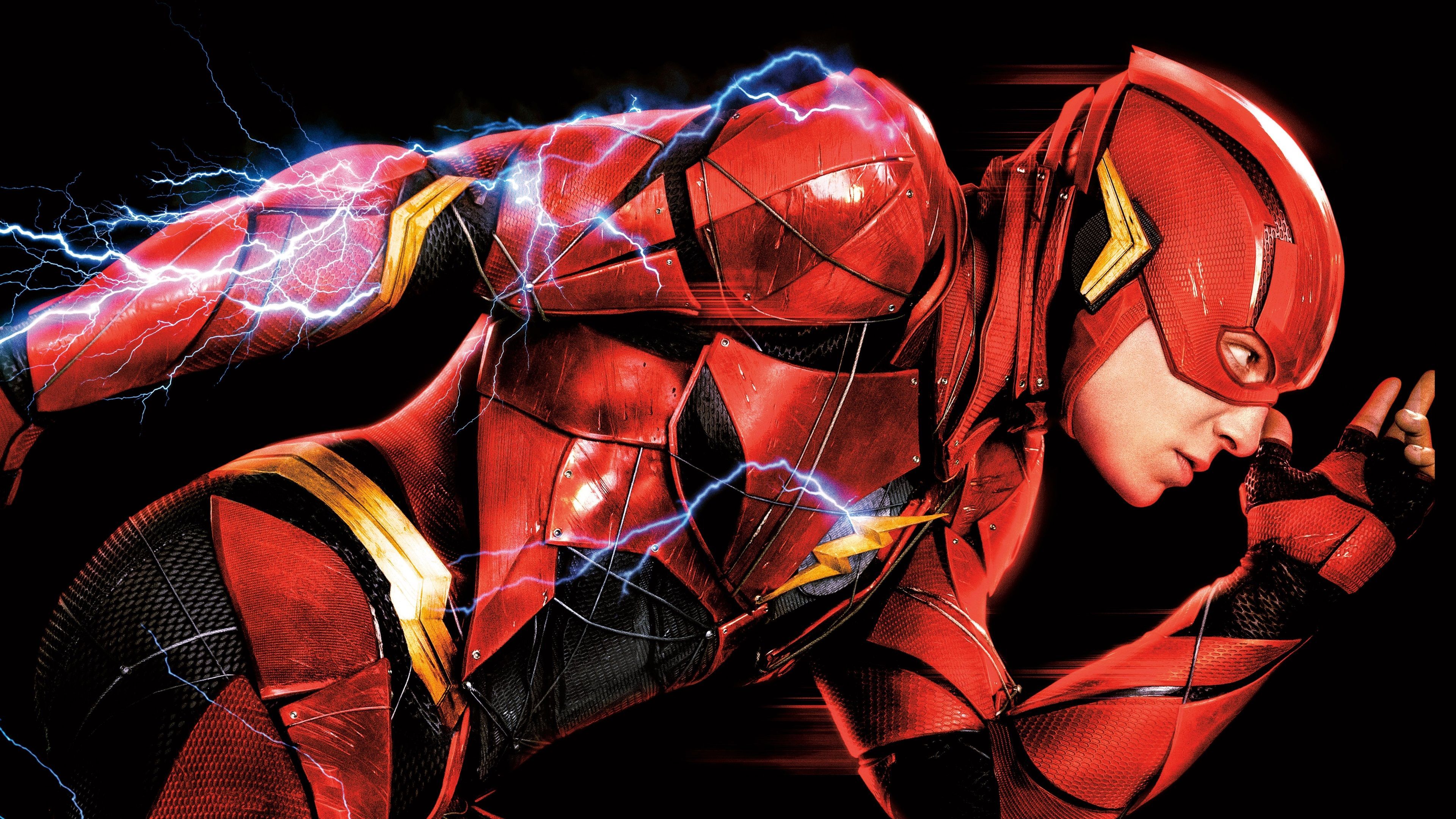 The Flash supereroe fulmini rossi, 3840x2160 UHD, PC 4K