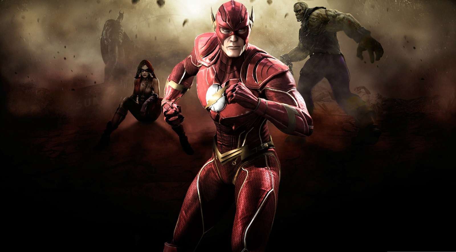 The Flash e villain sfondo, 1600x884 HD, Desktop