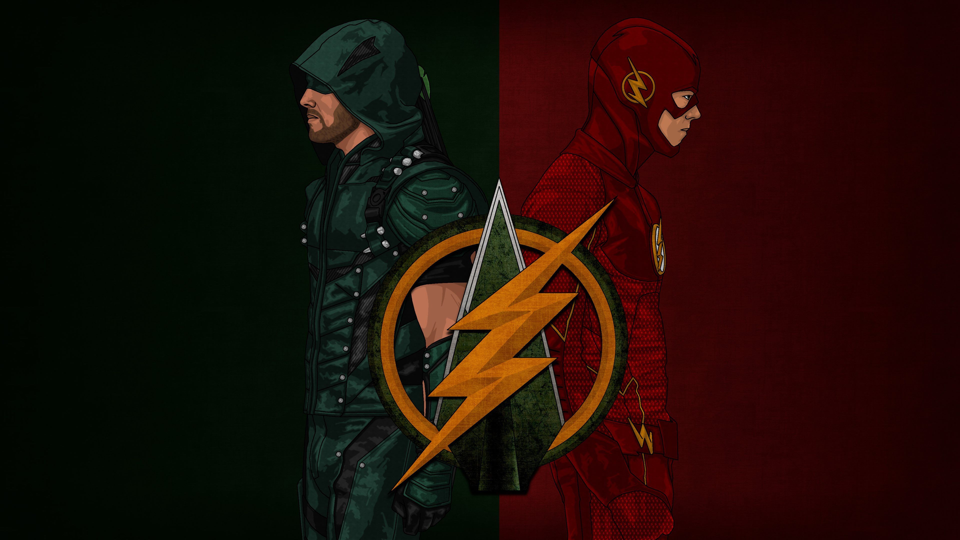 Arrow e Flash supereroi, 3840x2160 Ultra HD, 4K TV