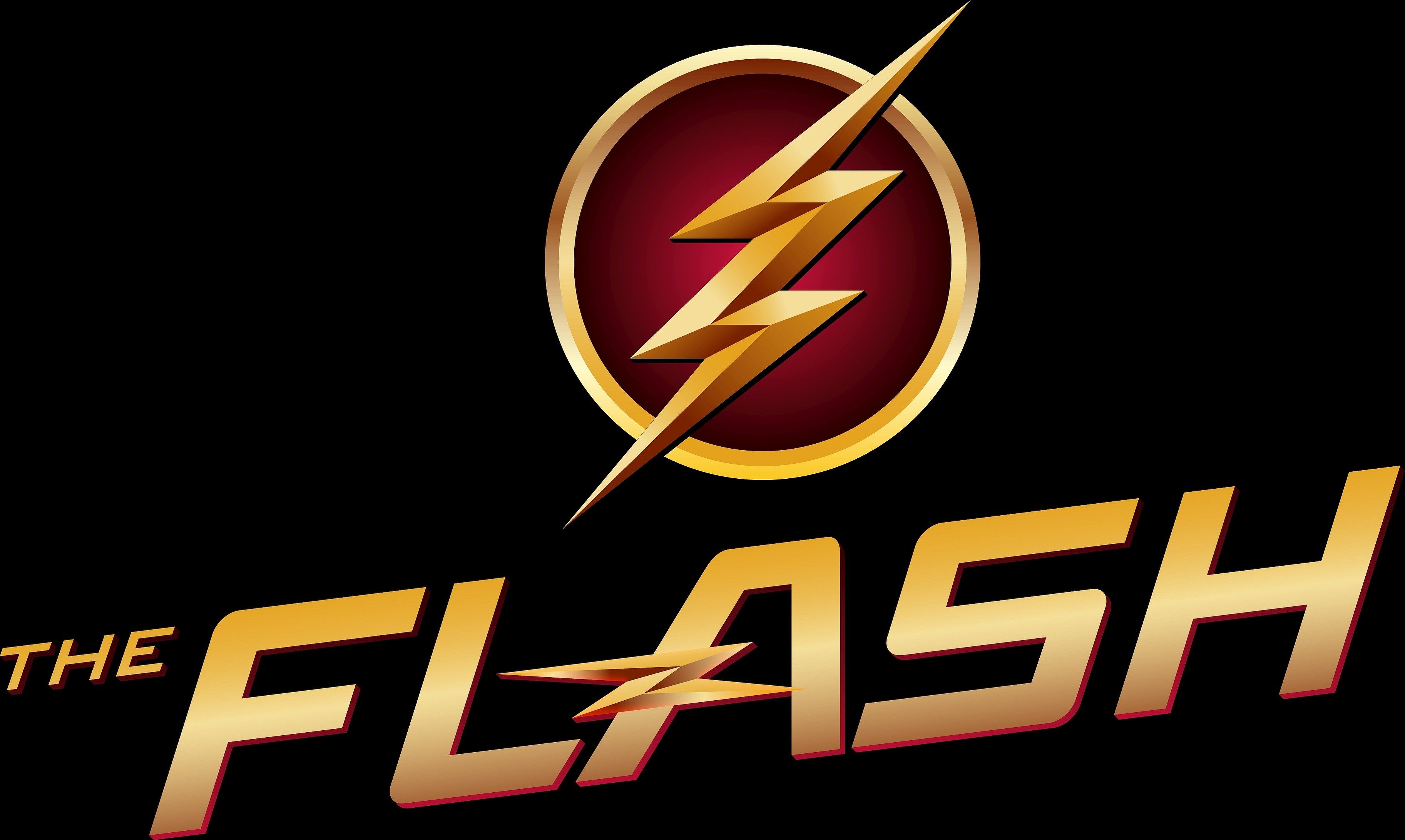 Logo The Flash serie TV, 3650x2183 2K+, Monitor Gaming
