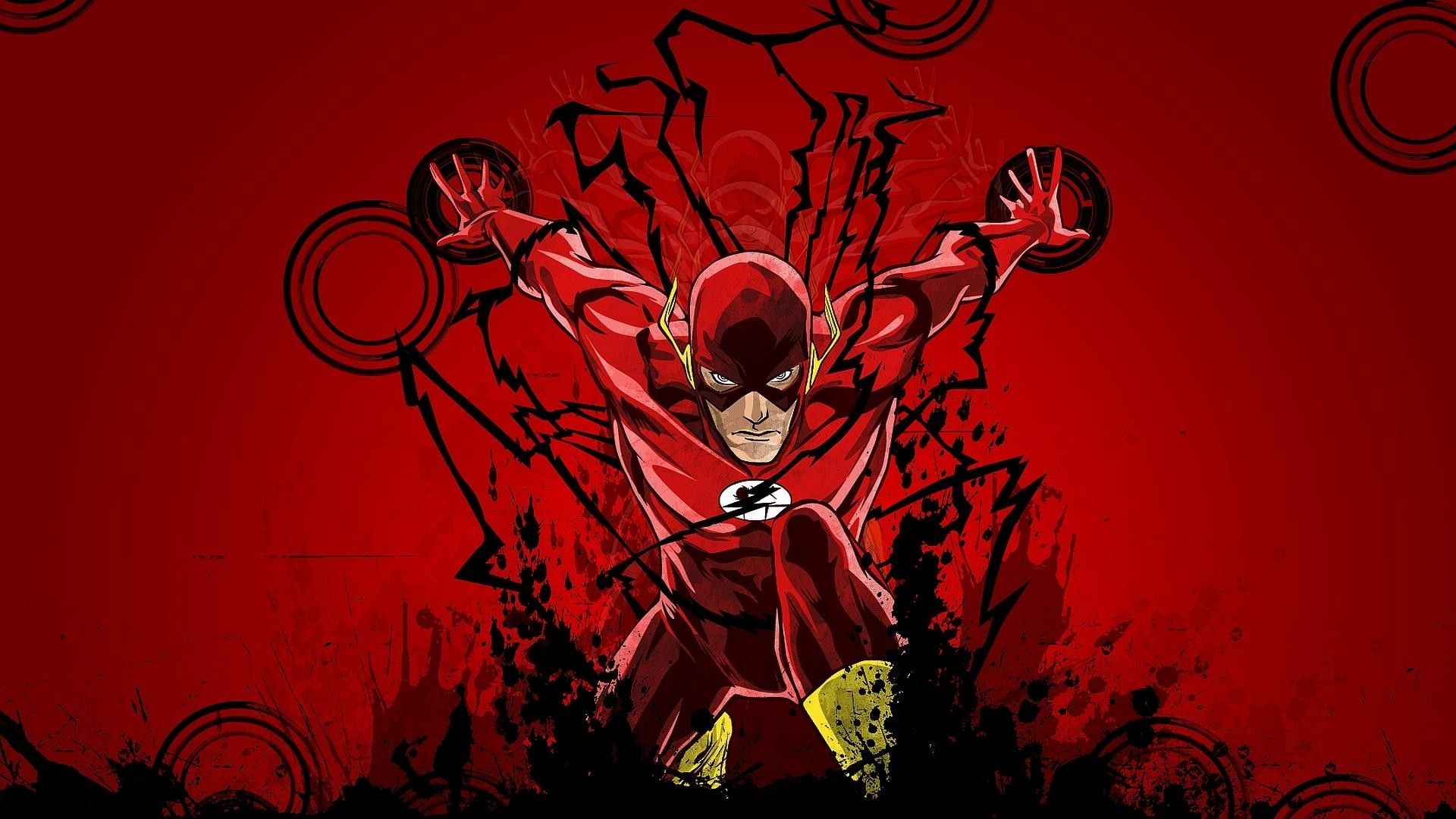 The Flash supereroe rosso, 1920x1080 Full HD, Desktop