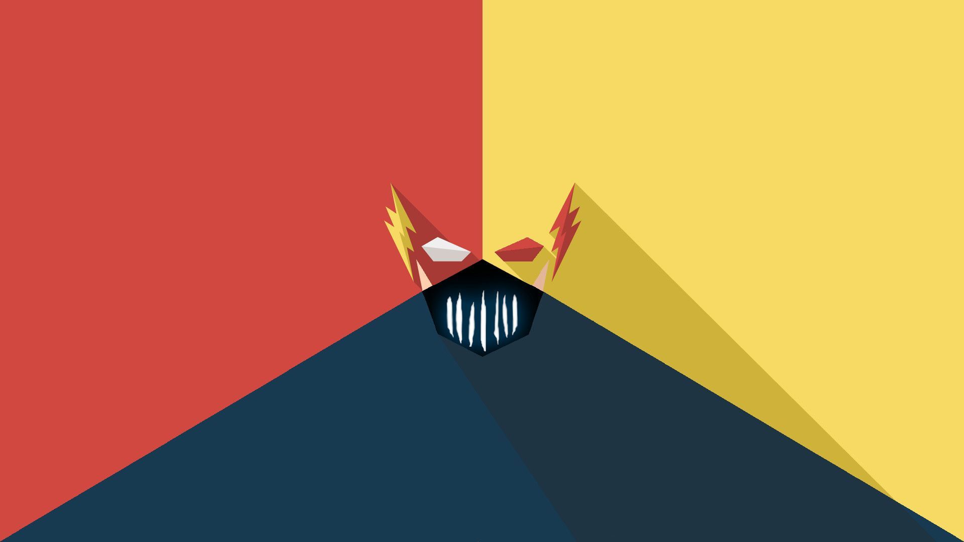Flash maschera minimalista, 1920x1080 Full HD, Desktop