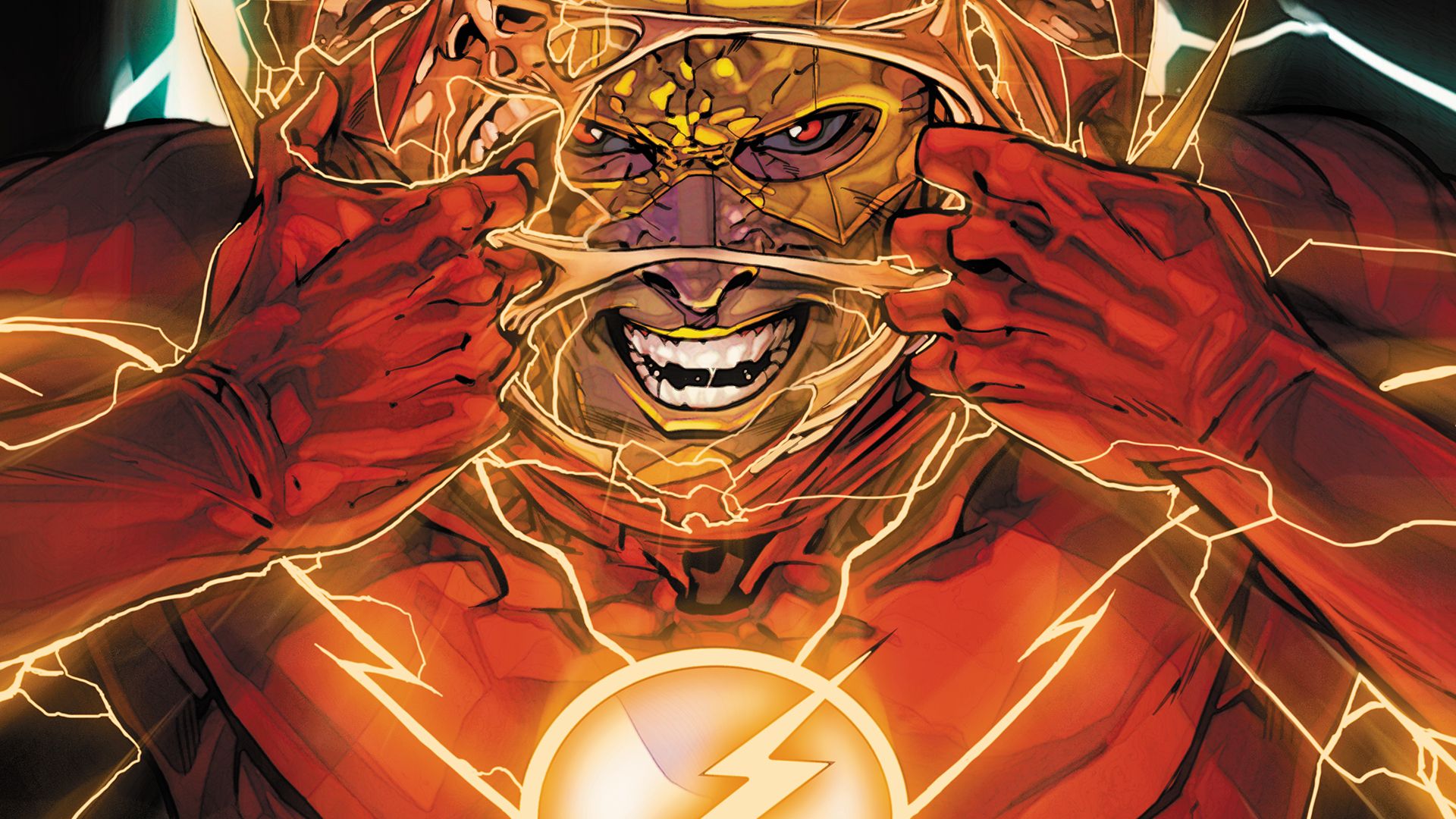The Flash fulmini gialli DC, 1920x1080 Full HD, Laptop