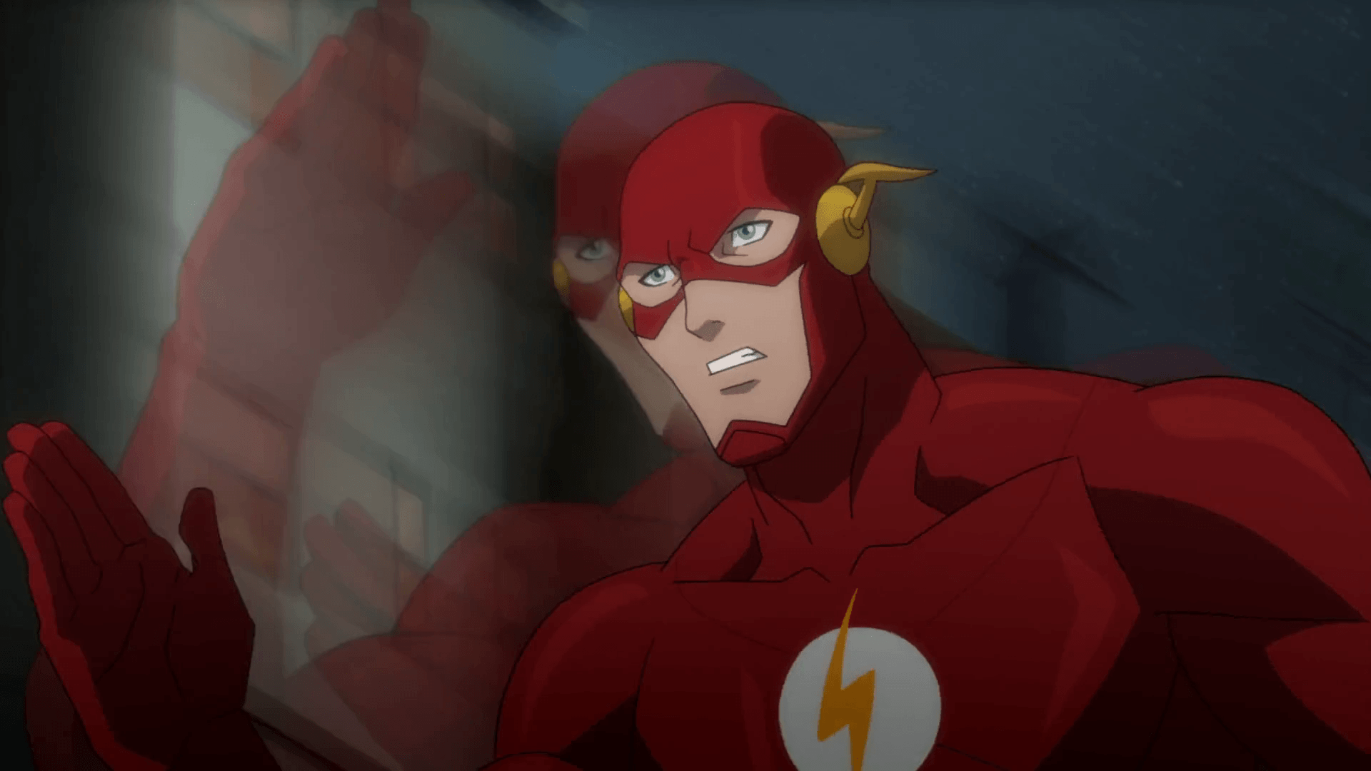 Flash correndo su strada, 1920x1080 Full HD 1080p, Desktop