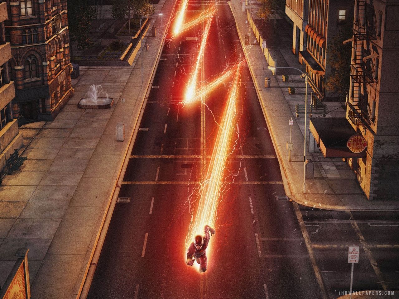 Flash costume Justice League, 800x1280 Verticale, Telefono