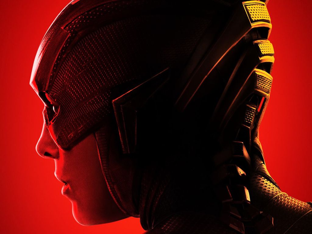 Flash Justice League maschera rossa, 1024x768 HD, iMac