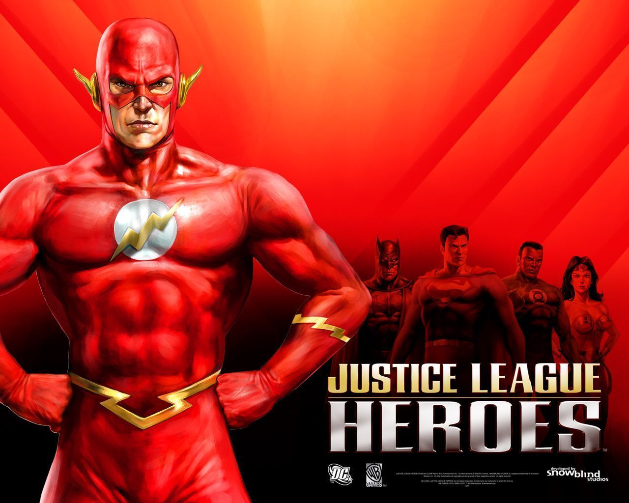 Flash Justice League Heroes, 1280x1024 HD, ROG Asus Laptop