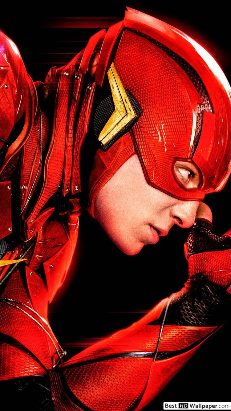 The Flash Justice League costume, 750x1334 Verticale, Mobile