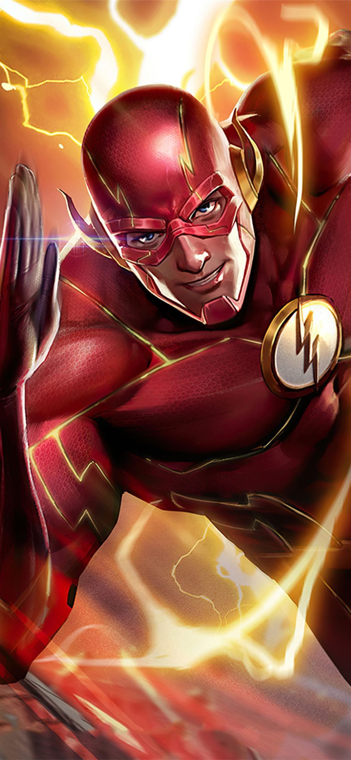 The Flash supereroe rosso, 1125x2436 Full HD Verticale, iPhone