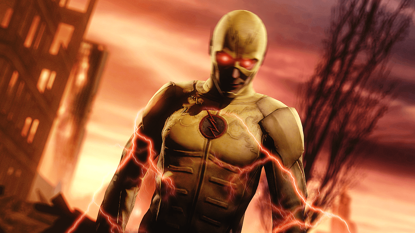 Reverse Flash con fulmini, 1600x900 HD Ready, Laptop
