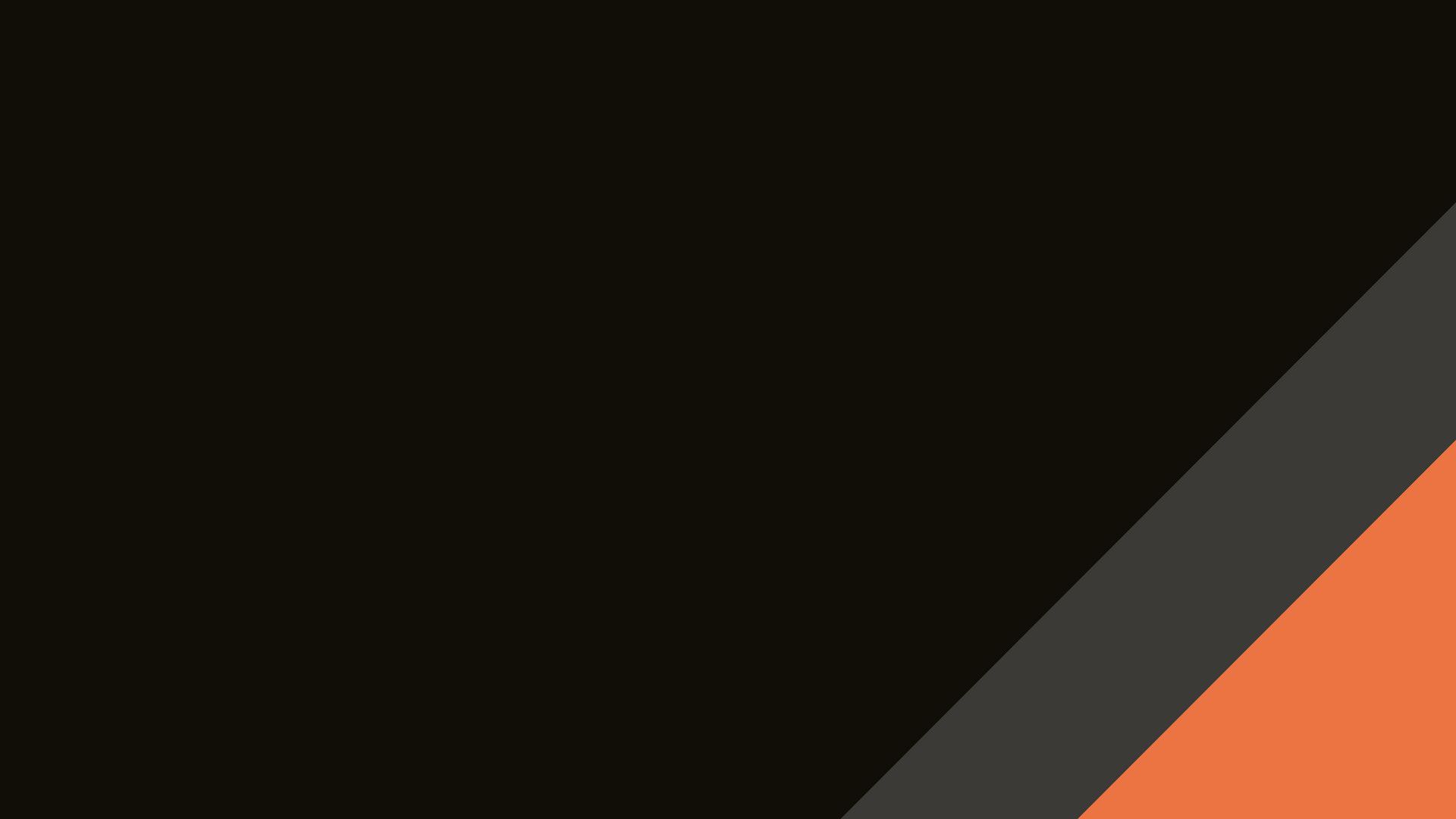 Sfondo nero e arancione diagonale, 1920x1080 Full HD 1080p, Desktop