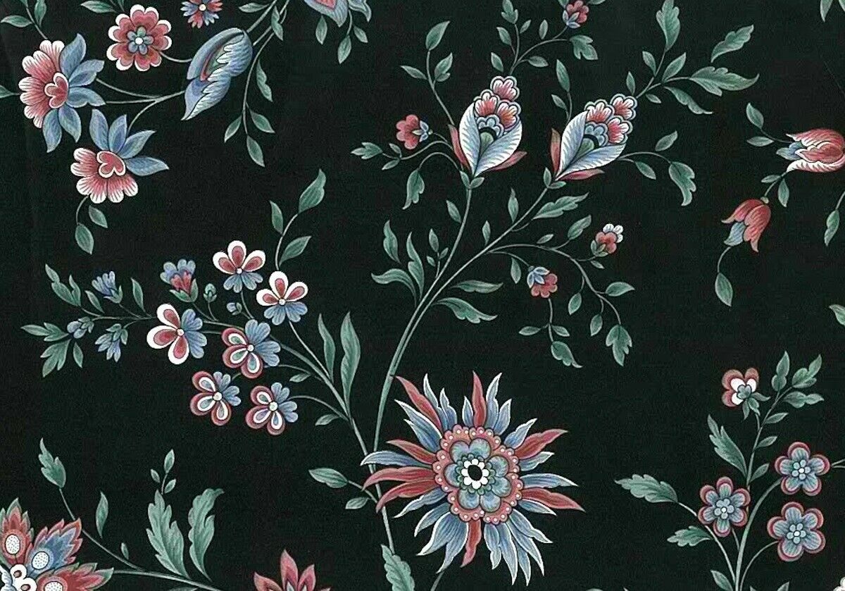 Fiori paisley vintage su nero, 1200x839 HD, ROG Asus Laptop