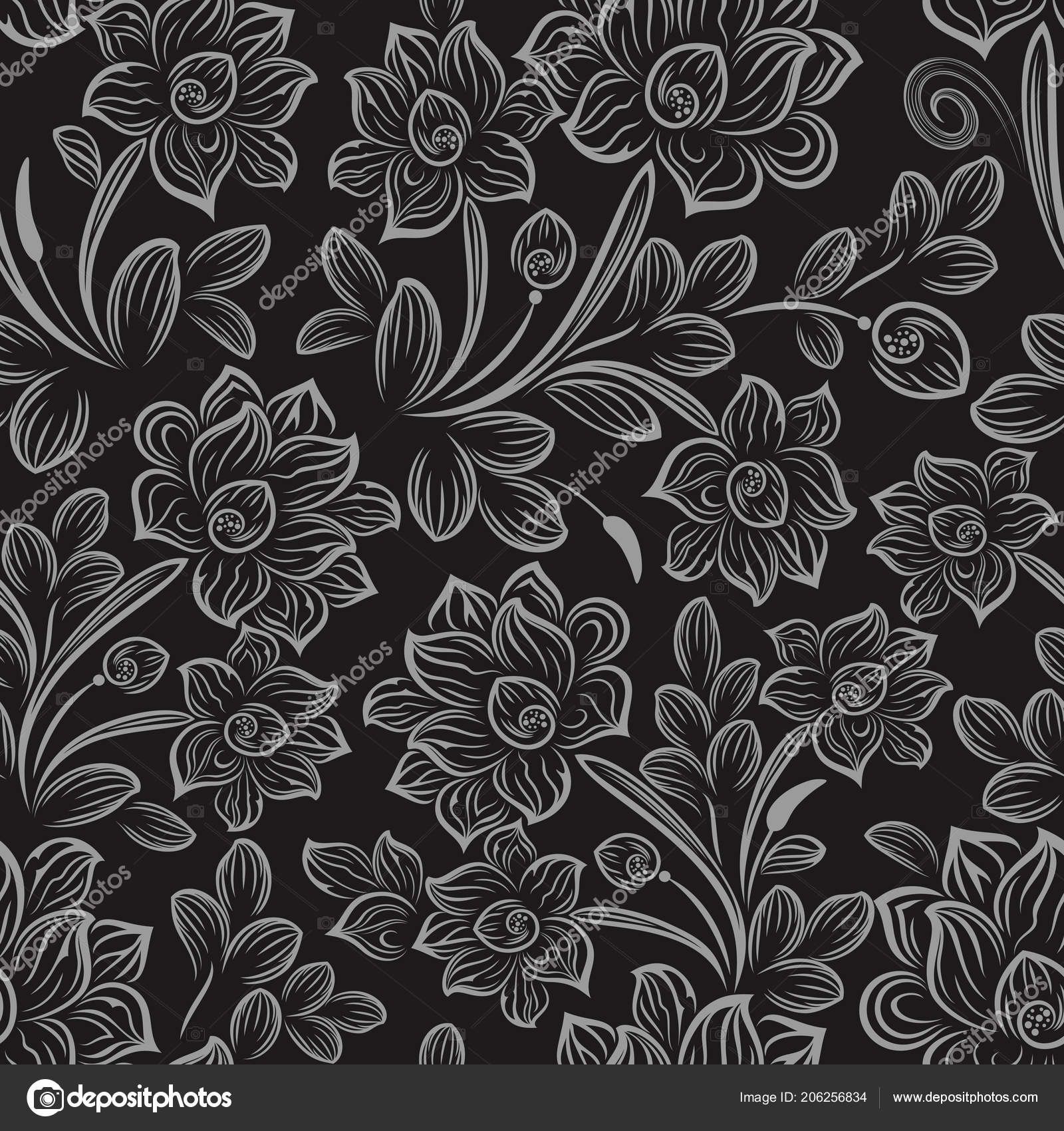 Fiori bianchi su nero, 1600x1700 Verticale, Mobile