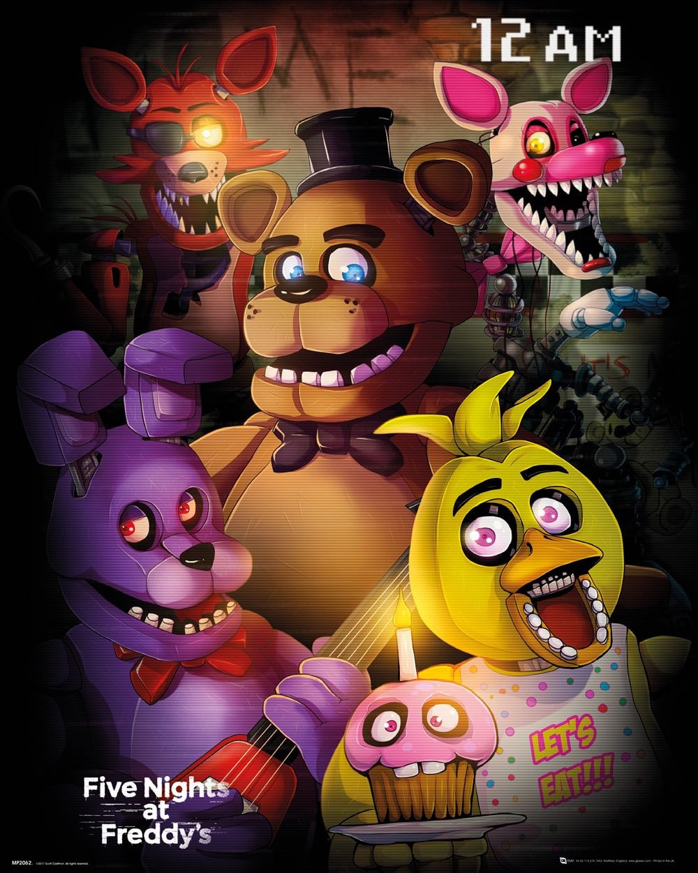 Personaggi Five Nights at Freddy's, 1000x1251 Verticale, POCO