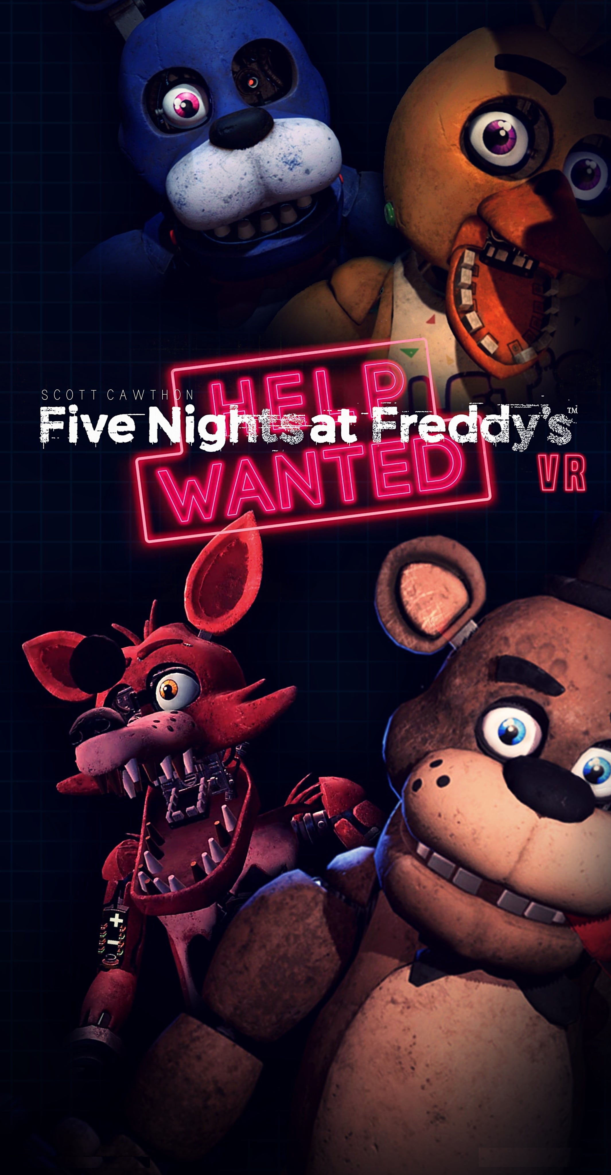 Five Nights at Freddy's personaggi, 2130x4094 Full HD Verticale, Samsung Galaxy