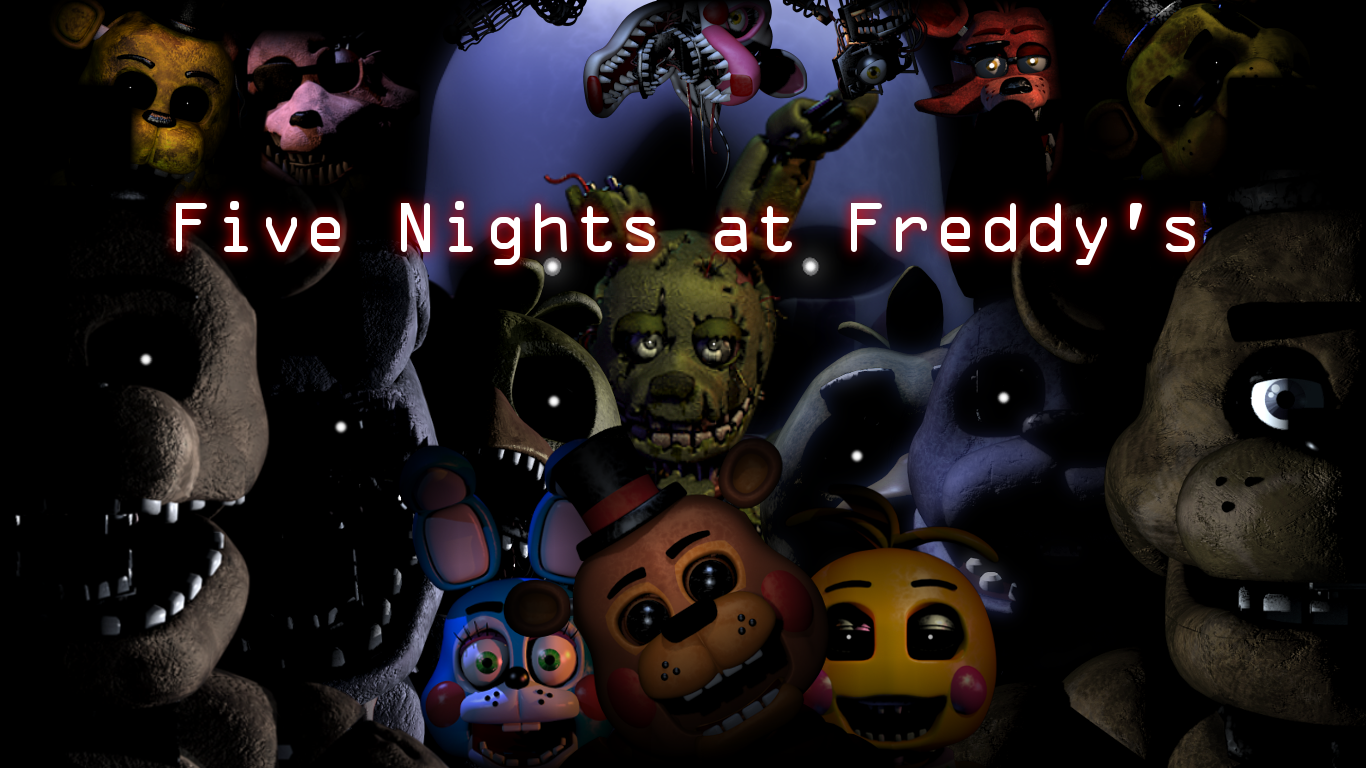 Personaggi Five Nights at Freddy's, 1366x768 720p, PC