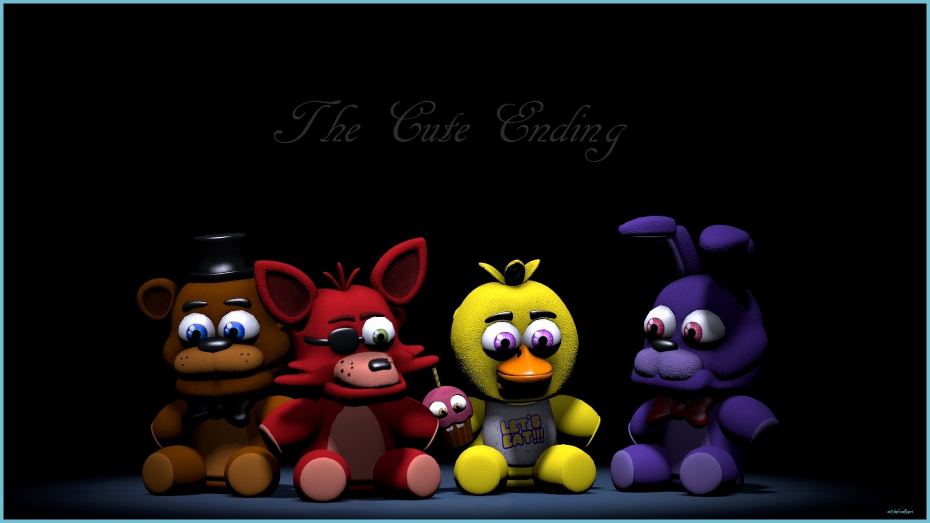 Personaggi FNAF peluche colorati, 1862x1047 HD Ready, Desktop