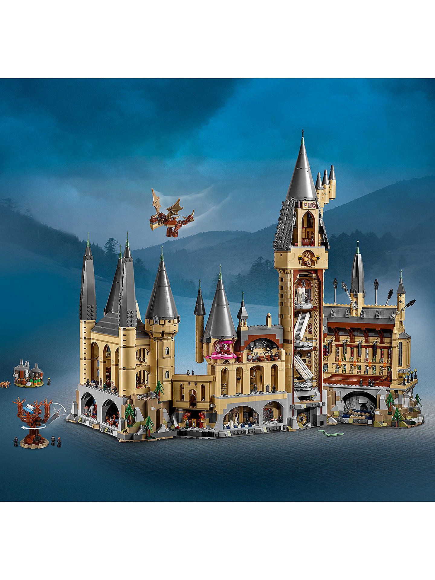 LEGO Castello di Hogwarts, mattoncini, 1440x1920 Verticale, Mobile