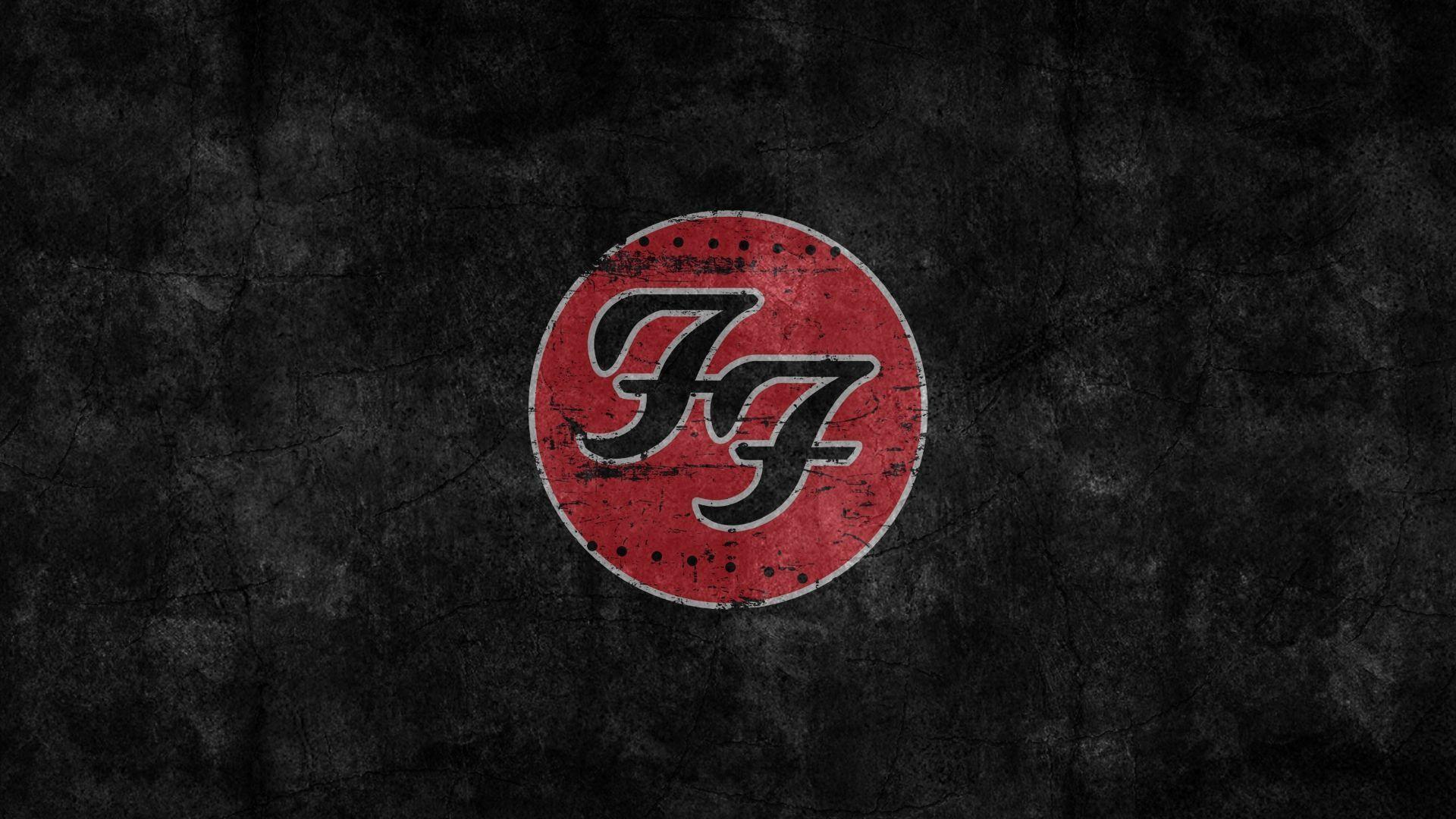Logo Foo Fighters rosso, 1920x1080 Full HD 1080p, Laptop