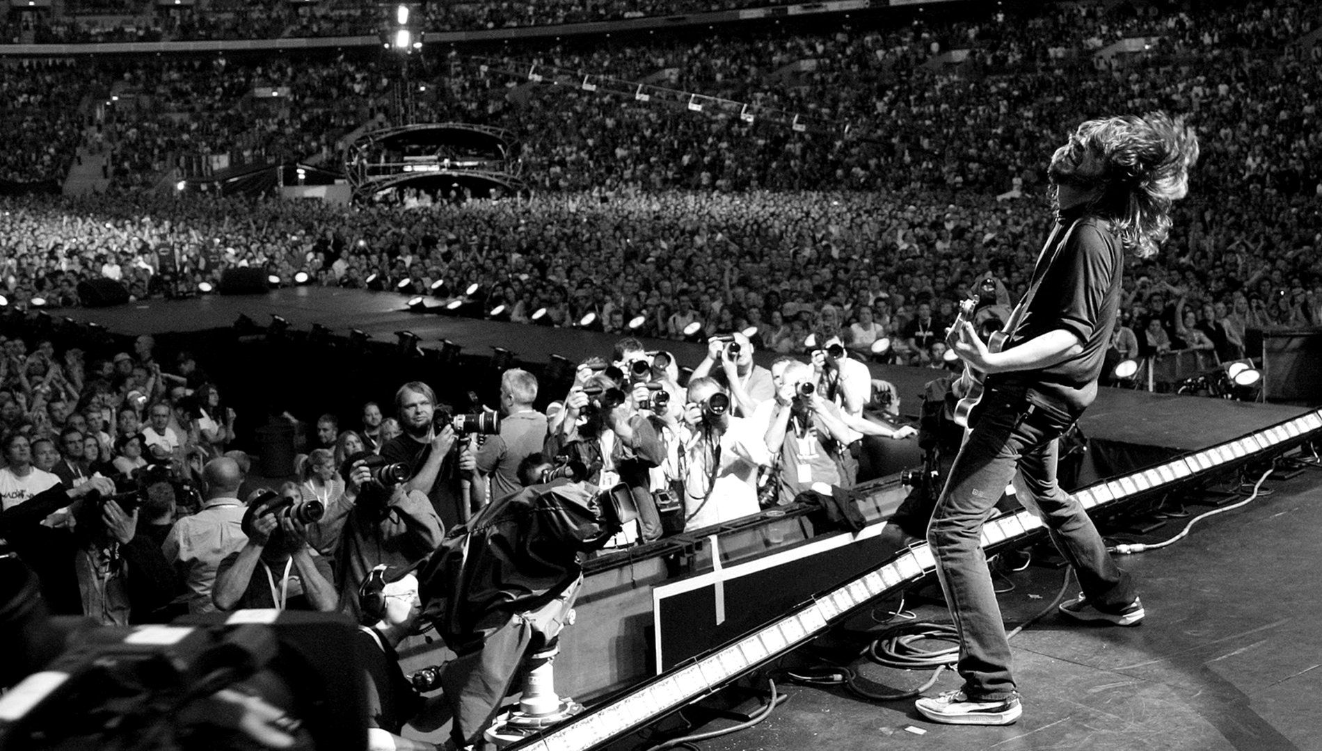 Concerto rock bianco e nero, 1900x1080 HD Ready, PC