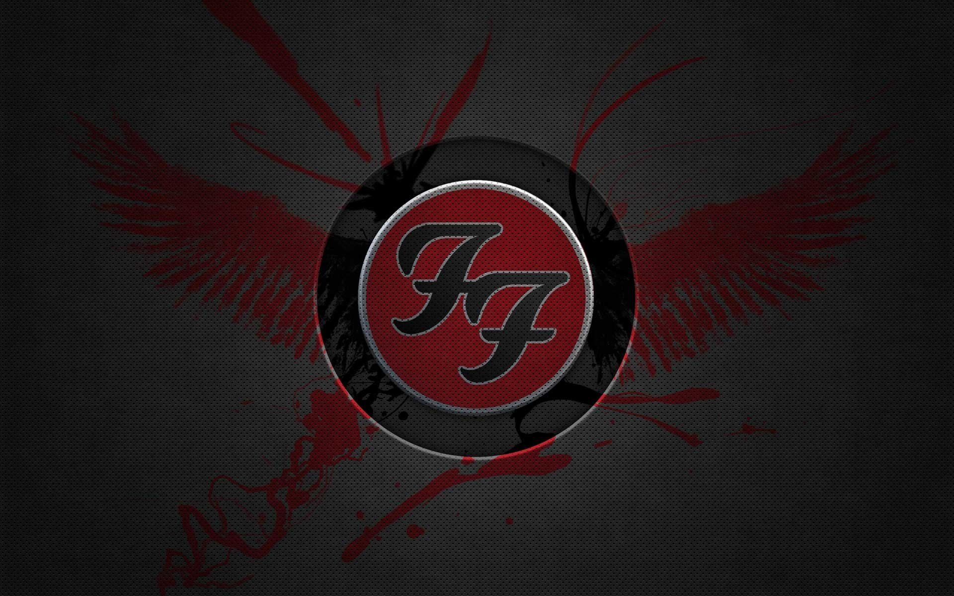 Logo Foo Fighters con ali, 1920x1200 Full HD+, Desktop