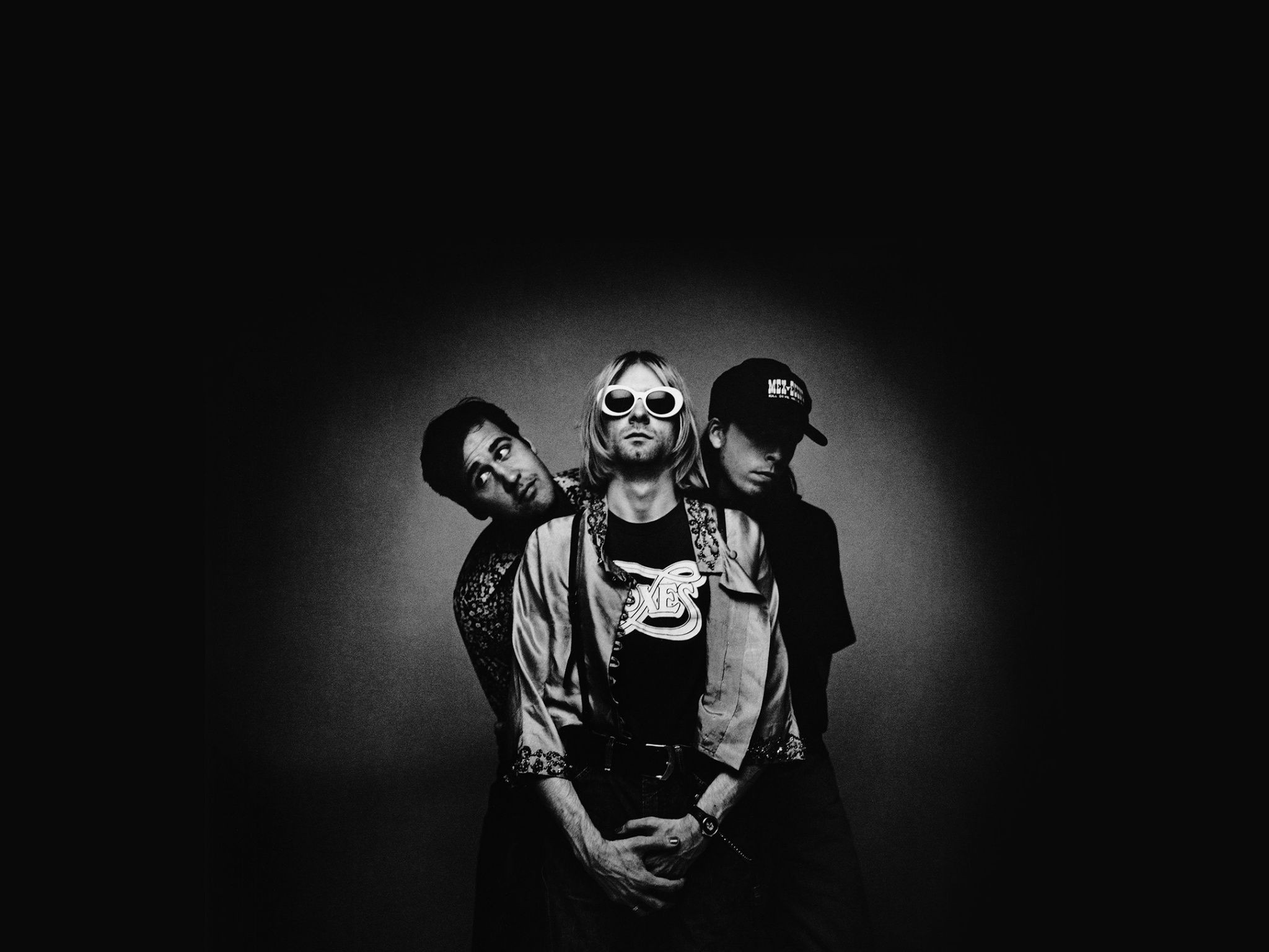 Banda rock bianco e nero, 2048x1536 alta risoluzione, PC