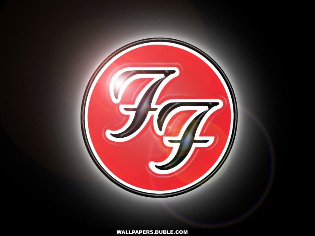 Logo Foo Fighters scudo viola, 1920x1080 Full HD, PC