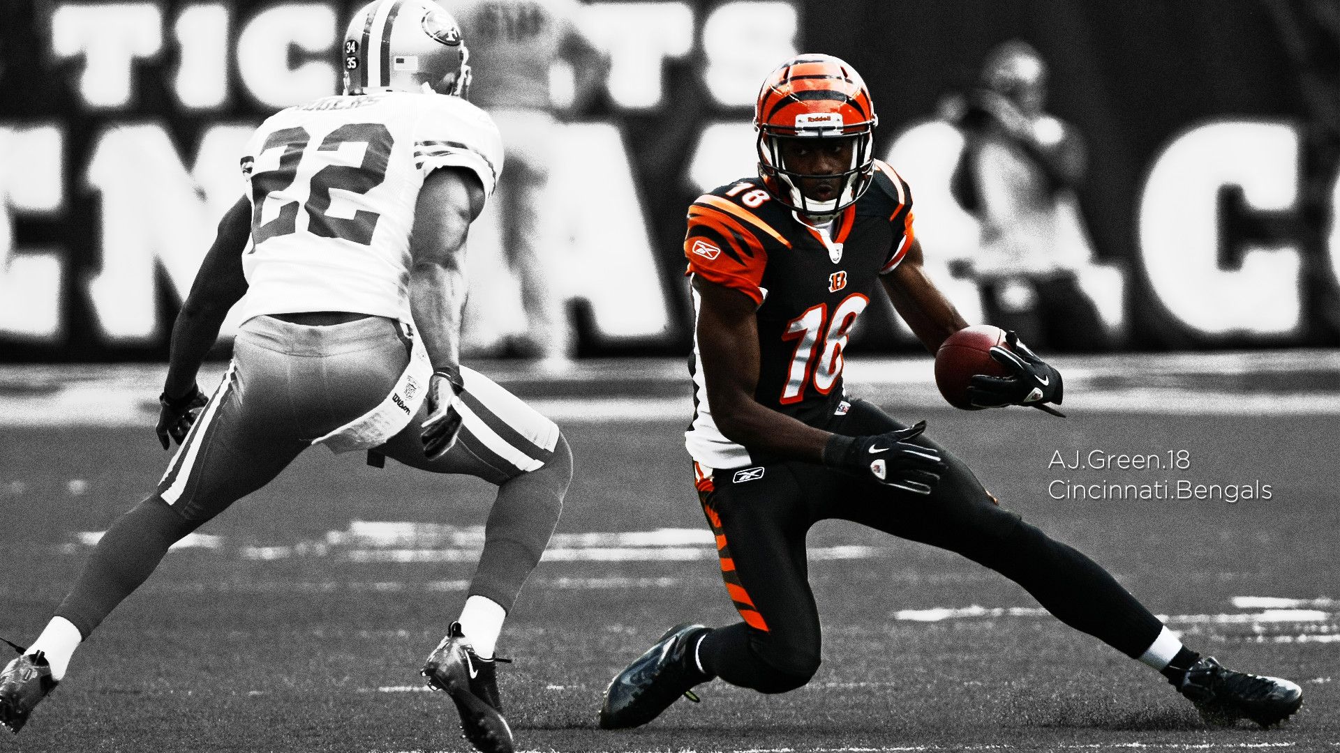 AJ Green Cincinnati Bengals football, 1920x1080 Full HD 1080p, PC Desktop