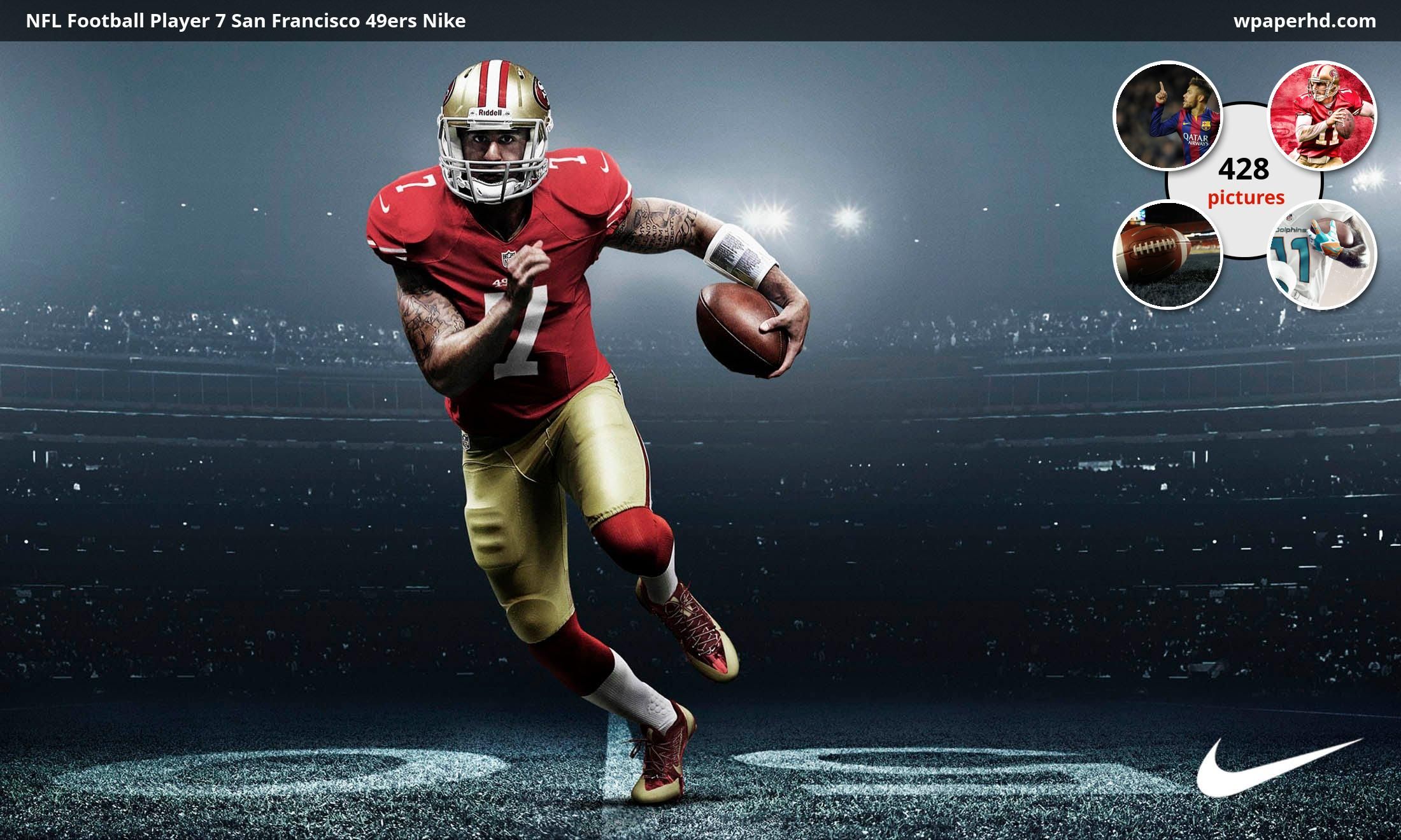 Giocatore San Francisco 49ers Nike, 2200x1320 Hi-Res, iMac