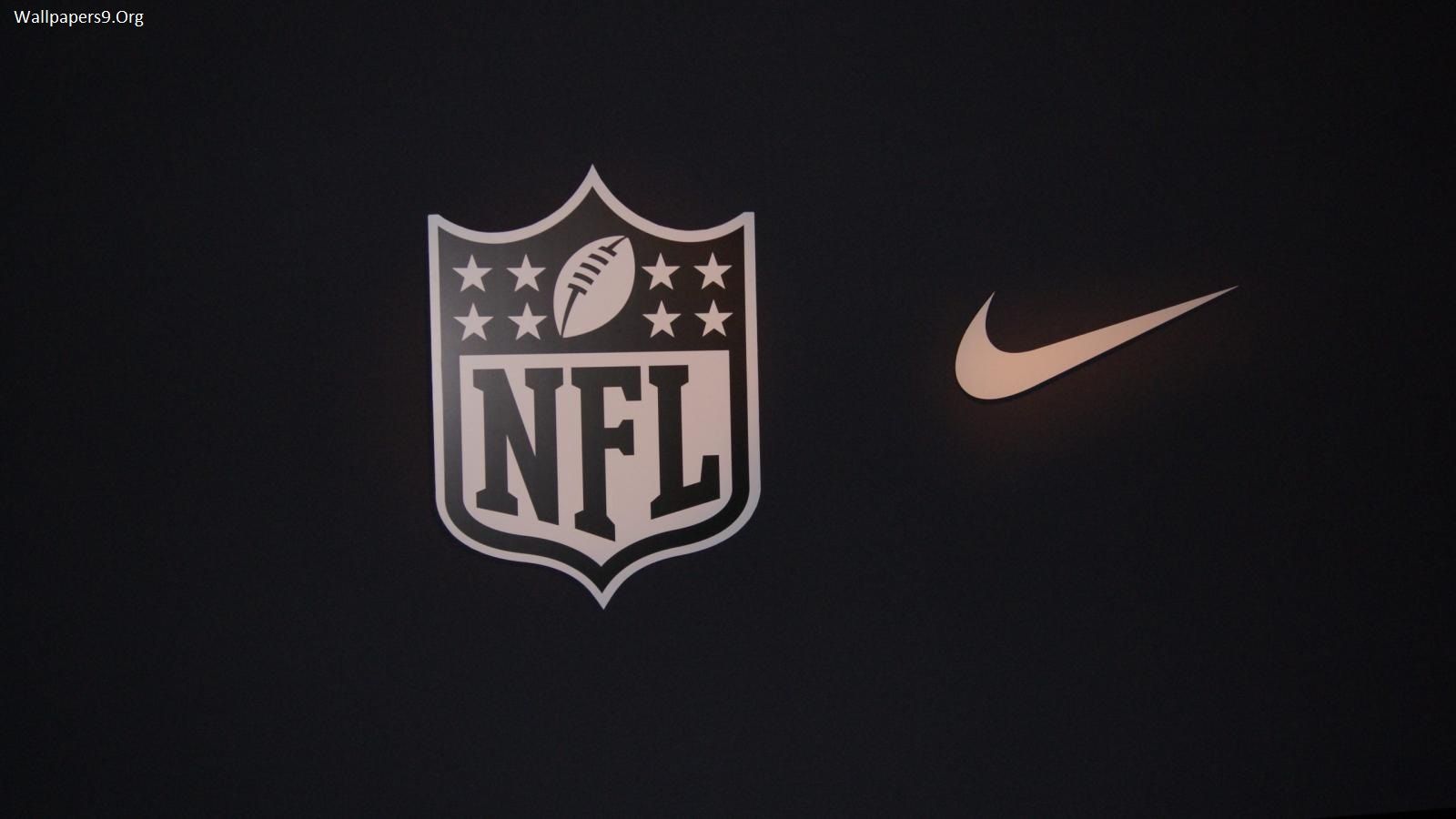 Logo NFL e Nike, abbigliamento sportivo, 1600x900 HD Ready, Desktop