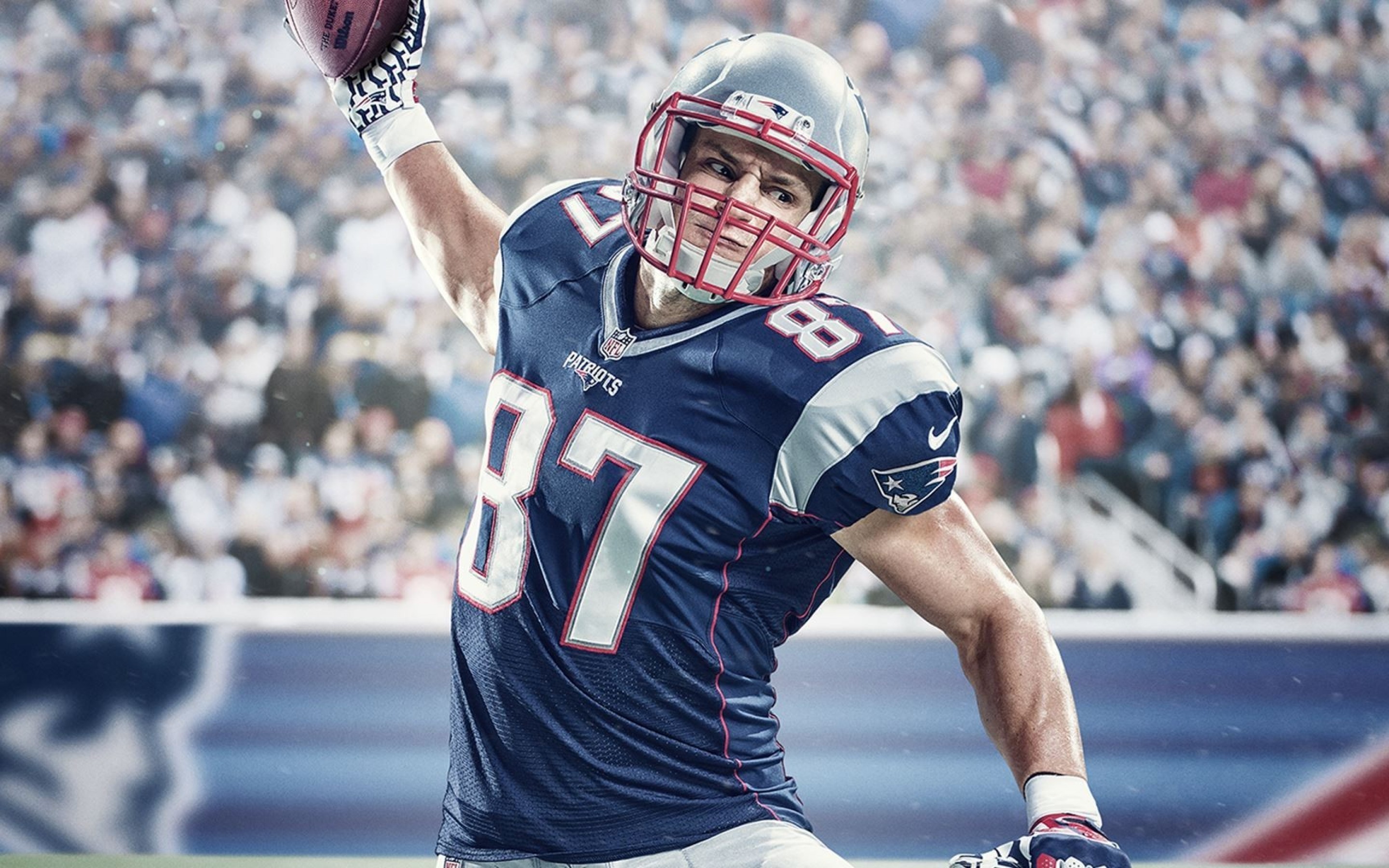 Giocatore football americano Patriots, 2880x1800 2K, Laptop