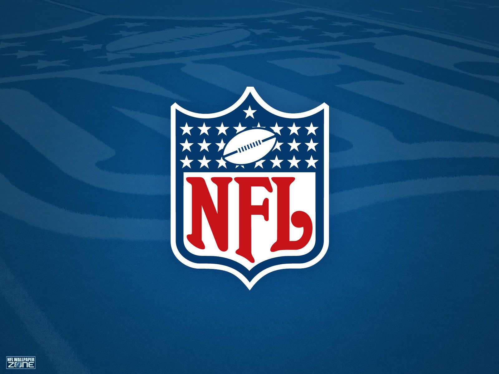 Logo NFL scudo blu, 1600x1200 900p, Laptop